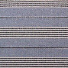 BALLARD DESIGNS DADE BLUE SUNBRELLA PERFORMANCE STRIPED FABRIC 1.5 YARDS 54"W