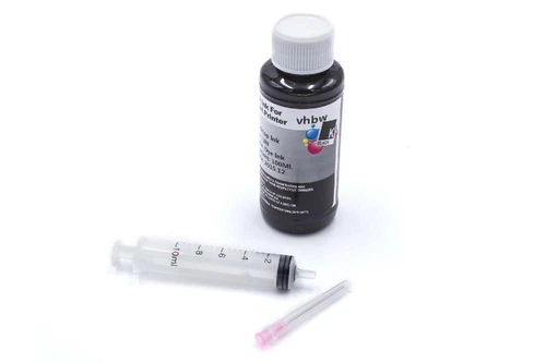 100ml Nachfülltinte schwarz Universal für HP Canon Brother Dell Epson Drucker