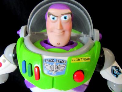 Disney Toy Story Talking Buzz Lightyear 12'' Action Figure Pixar Lights WORKS!