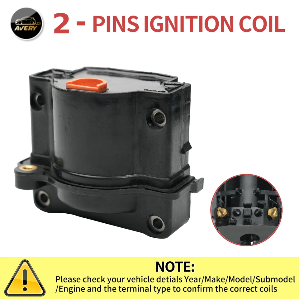 Ignition Coil, Spark Plug, Wireset For Geo Prizm Tercel Celica Van Corolla Camry Foto 4 de 4