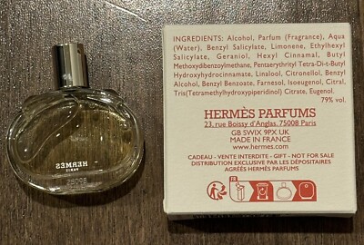HERMES BARENIA Eau De Parfum Miniature 7.5ml/0.25oz | eBay