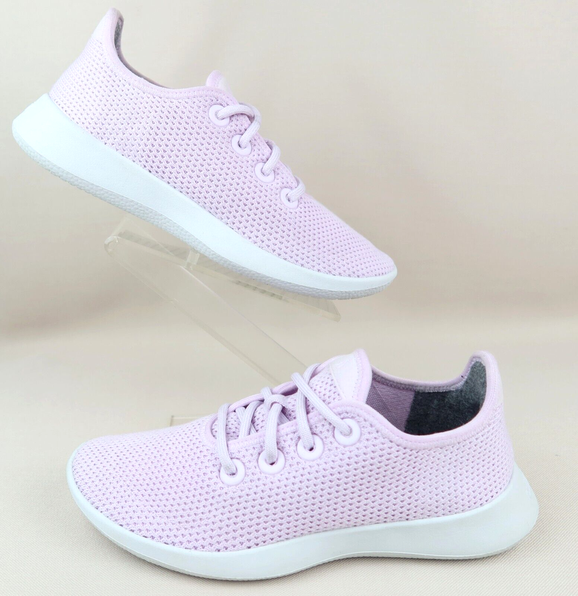 Allbirds Women's Tree Runners Sneakers Lilac White Sole Size