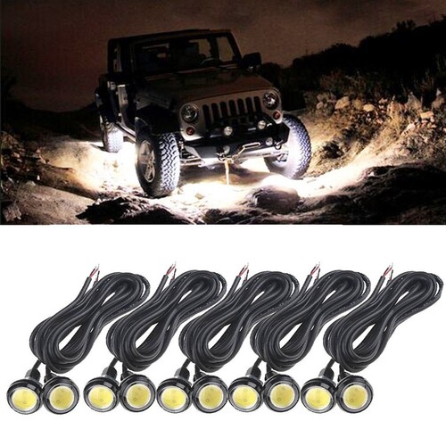 10x Eagle Eye Car Auto DRL LED Rock Lights Backup Lamp Under Trail Rig ...