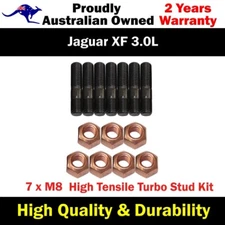High Tensile Twin Turbo Charger Stud Kit For Jaguar XF 3.0L