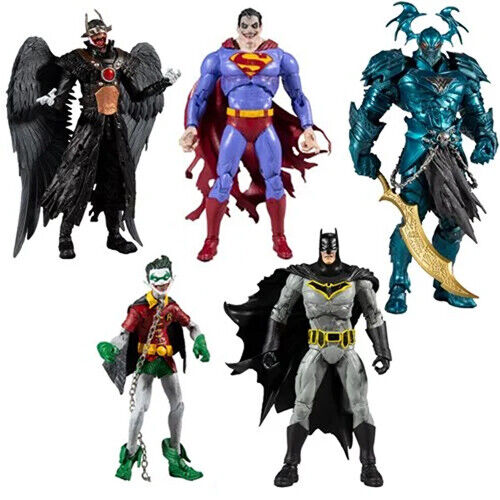 DC MULTIVERSE WAVE 2 DARK NIGHTS METAL MERCILESS BUILD-A-FIGURE SET - Picture 1 of 11