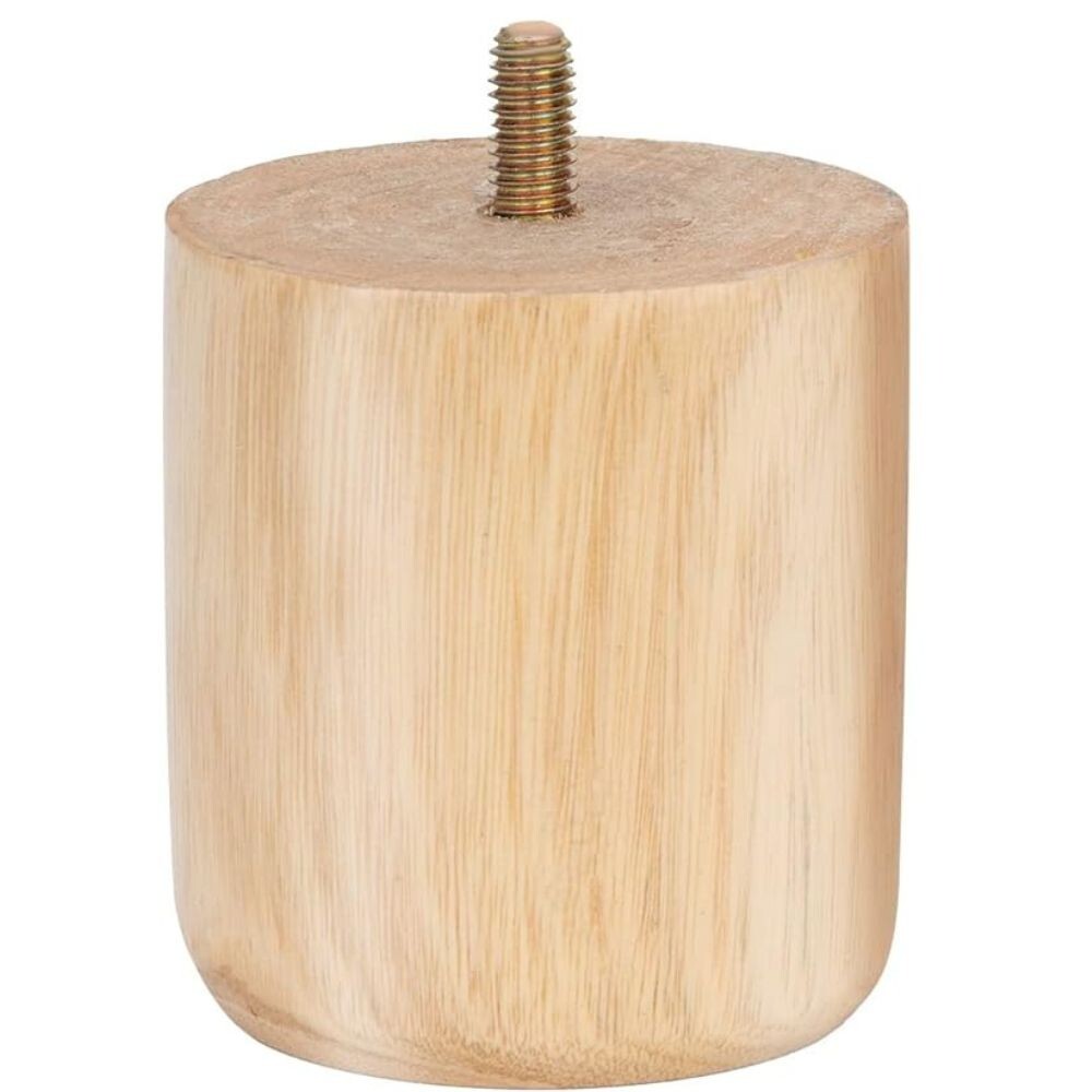 4X Wooden Table legs Tapered Sofa Chair Feet Leg With Hanger Bolts For