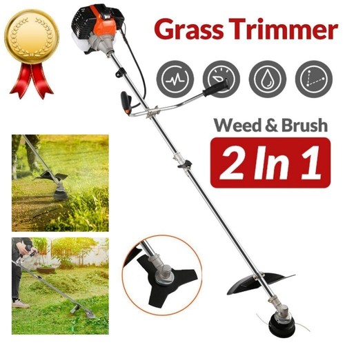 42.7cc Gas Weed Eater Wacker 2 in 1 Weed Eater 2Cycle Gas Powered