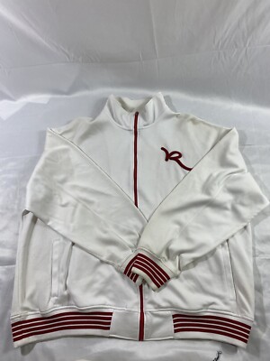 Vintage Rocawear Full Zip 3XL Hip Hop Track Jacket Jay Z White