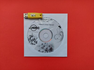 RANDEC FOKSS4th NET Software+Aladdin HASP SRM DEVELOPER USB Security Key dongle