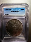 1897-S Morgan Silver Dollar - ICG MS61 VAM-2