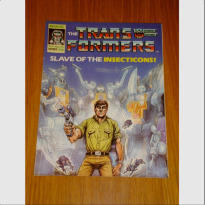 TRANSFORMERS BRITISH WEEKLY #89 MARVEL UK COMIC 29TH NOVEMBER 1986