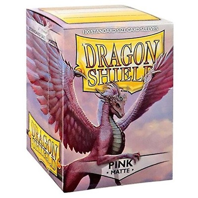 Card Sleeves Solid Color Sleeves Dragon Shields: (100) Matte - Pink