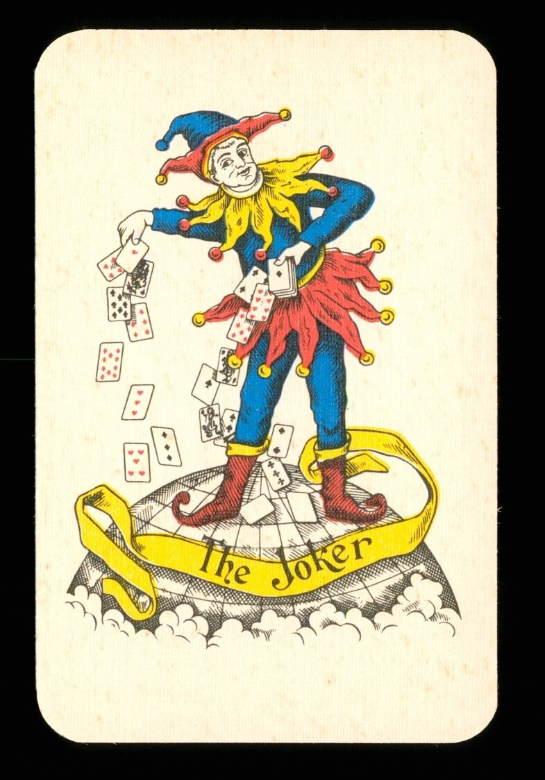 1 x Joker playing card Come up trumps with Flinor Winter Wheat horse