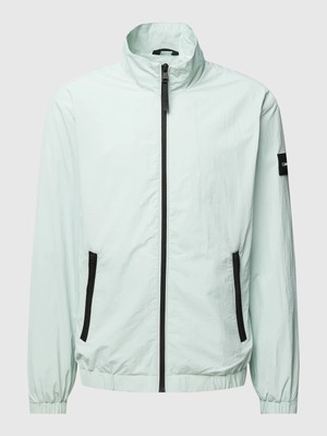 CK Calvin Klein Jacke mit Label-Patch in eisblau Gr. XXL  #12