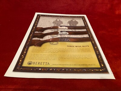 PGUN2 WERBUNG 11X8 BERETTA 686 WEISSER ONYX. 686 SILBERTAUBE S & SC