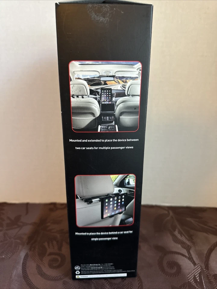 Macally Car Headrest Mount Holder for Apple iPad Pro/Air/Mini, Tablets, Nintendo - Image 2 of 4