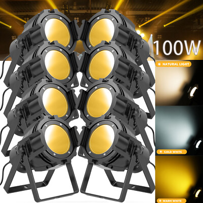 8x100W COB LED Par Strahler Scheinwerfer DMX Bühnenlicht Für Event Theater Show
