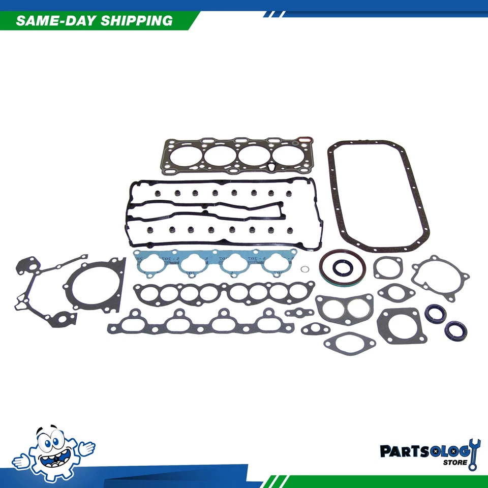 Kit de reconstrução de motor DNJ EK326 para 89-91 Geo Isuzu I-Mark Impulse 1.6L L4 DOHC 16v - Imagem 2 de 4