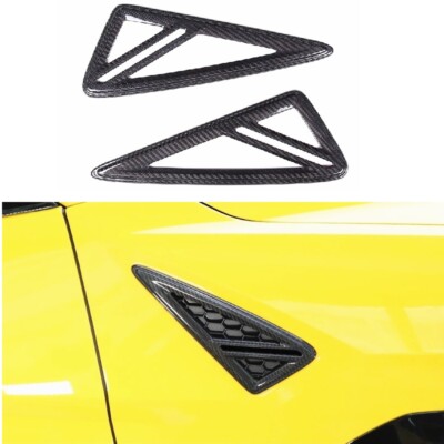 Real Carbon Fiber Side Fender Cover Trim Fit for LAMBORGHINI URUS 2018-2021