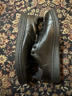 Adidas Mens Stan Smith Lux Originals Size 5 Black |HQ6787| | eBay