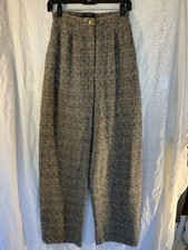 Authentic Chanel tweed pants vintage 36 97A