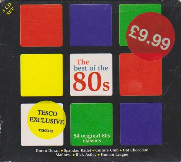 Various - The Best Of The 80s - 54 Original 80s Classics (Box + 3xCD, Comp)  | eBay