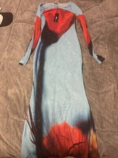 fashionova delilah mesh maxi dress