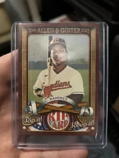 2023 Allen And Ginter Rip It Keep It Jose Ramirez /199 Ripped Cleveland Guardian