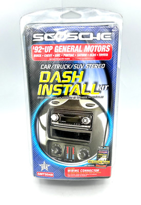 Scosche GMT2049 Dash Car Stereo Install Kit General Motors GM 1992 - 2012