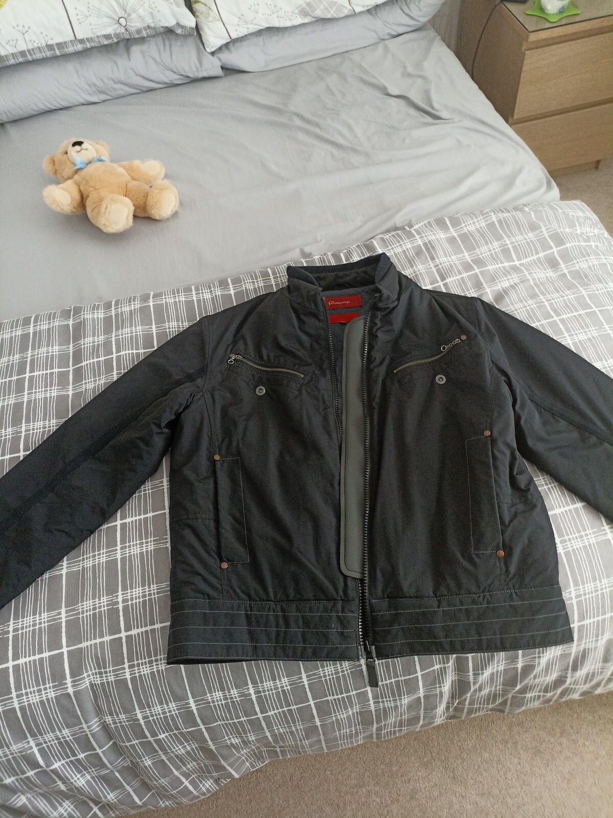 Firetrap Mens Black  Jacket - Medium Size - image 1