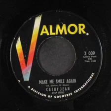 CATHY JEAN: make me smile again / sugar cake Valmor 7" Single 45 RPM