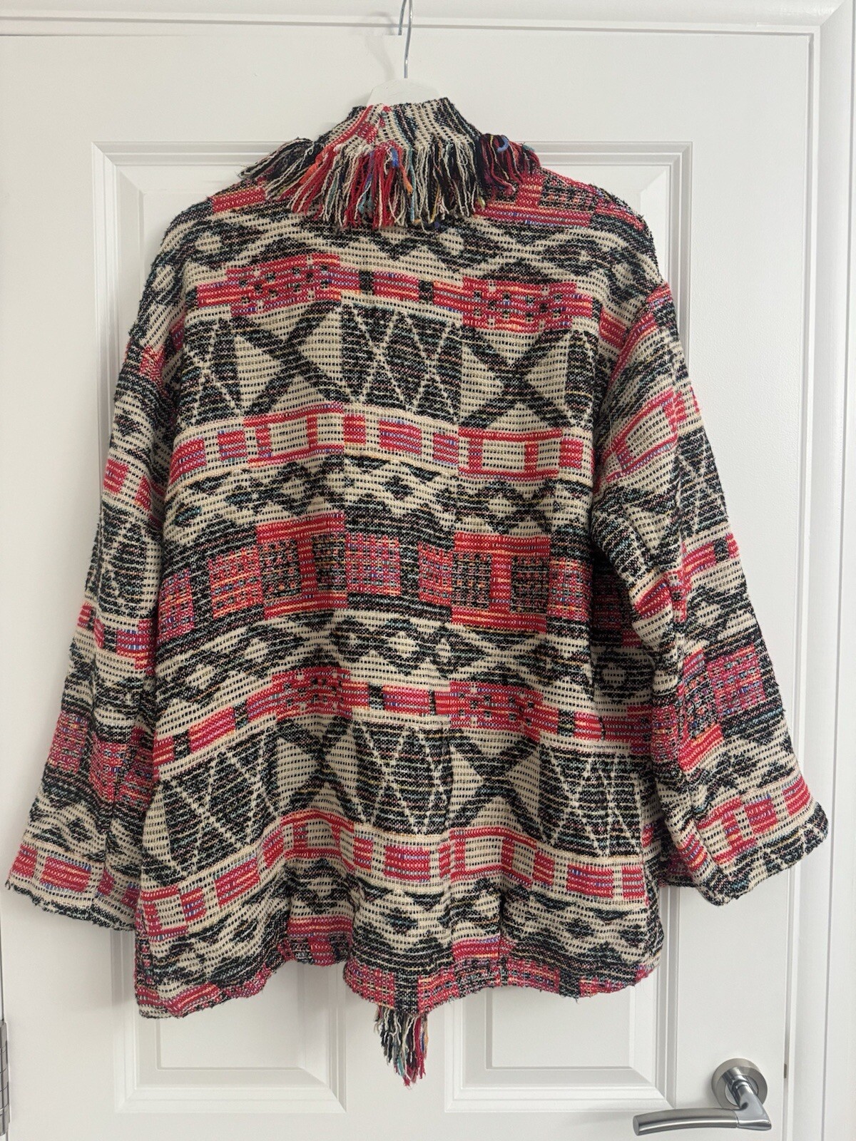 Zara Basic Outerwear Jacket Double Long Sleeve Fr… - image 7