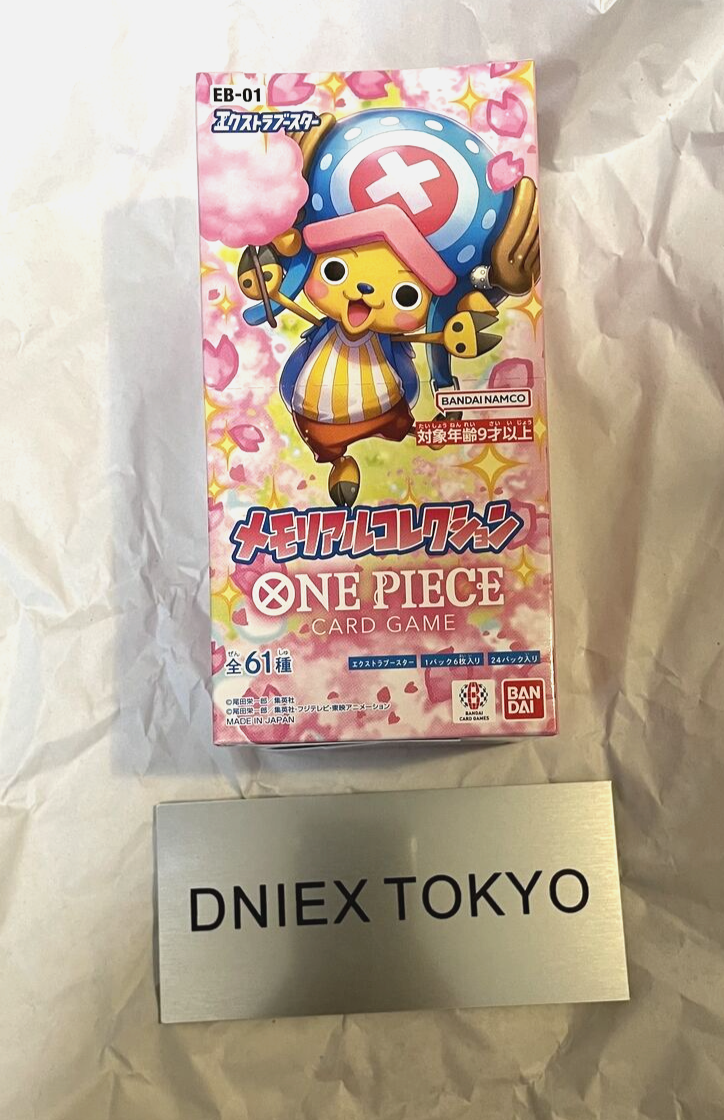 ONE PIECE Card Game Booster box Memorial Collection EB-01 Sealed