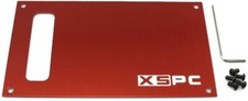 XSPC Dual Bayres/Pump V4 Faceplate Pack, Red