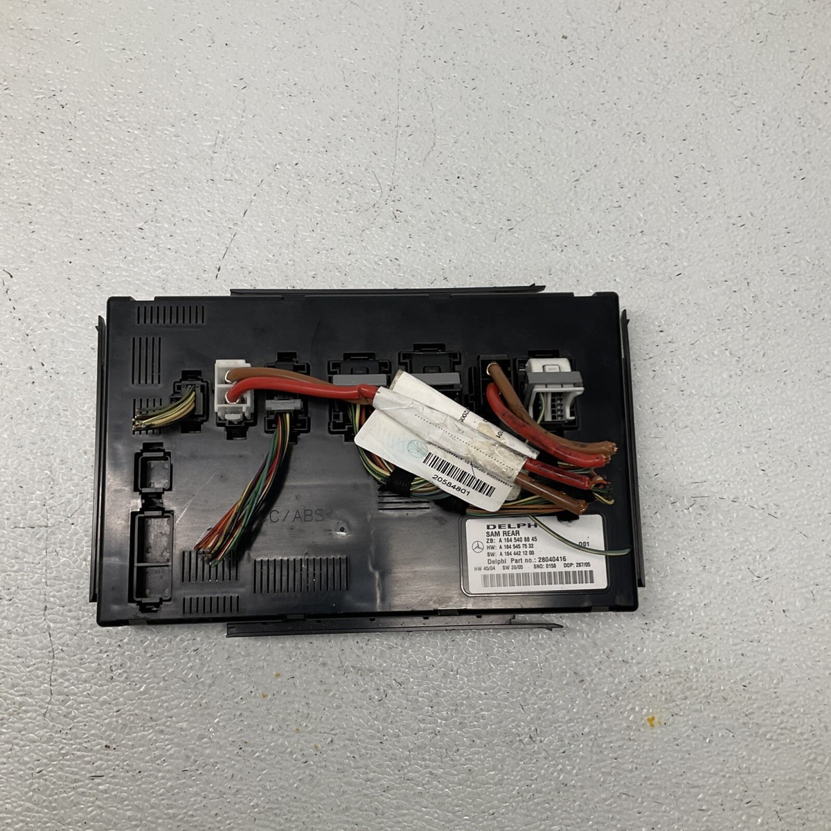 Mercedes-Benz W164 Rear SAM - OVERHAULED - A1645408845 | eBay