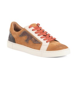 frye ivy logo patch sneakers