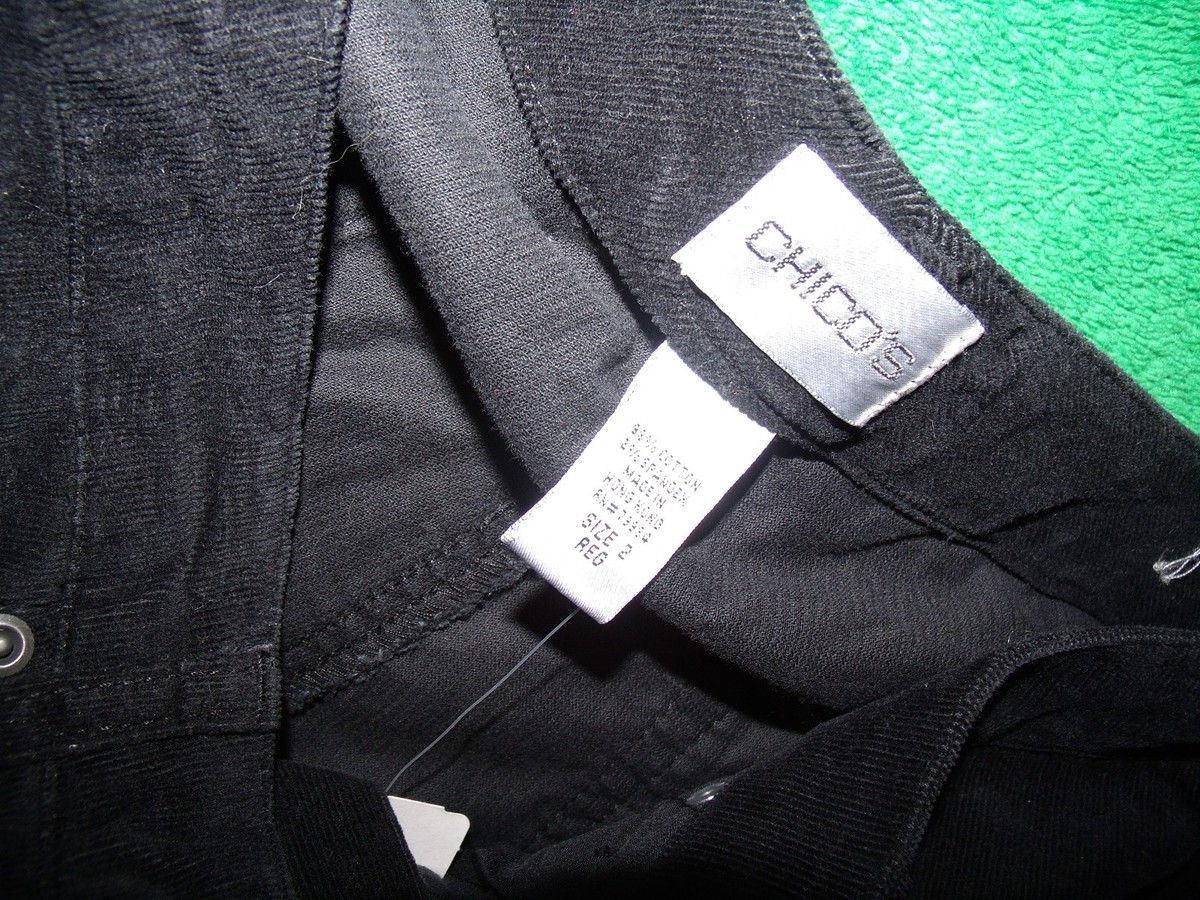 chico's size 2 conversion