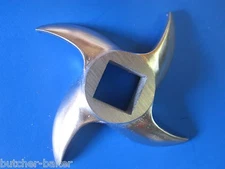 #8 STAINLESS Meat Grinder Blade for LEM  Megaforce MTN STX Cabelas & many others