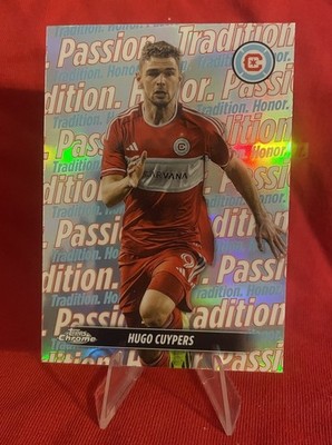 2024 Topps Chrome MLS Team Tags #TT-6 Hugo Cuypers-Chicago Fire