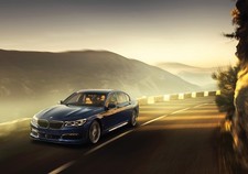Bmw Blue Alpina B7 Xdrive Poster Print Super Car Picture Wall Art A1-a3