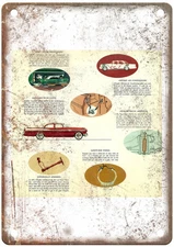 1956 Chrysler Windsor Vintage Auto Ad Retro Look Metal Sign AM4725