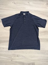 Audi Dark Blue Polo T-Shirt for Men – 2XL, with a minimalist design.