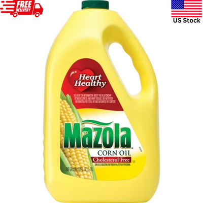 Mazola 100% Pure Corn Oil - 1 Gallon (128 fl oz) - All-Purpose Cooking - NEW