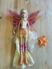 Winx Club Stella Harmonix Fashion Doll Jakks Pacific RARE COMPLETE Wings Vintage