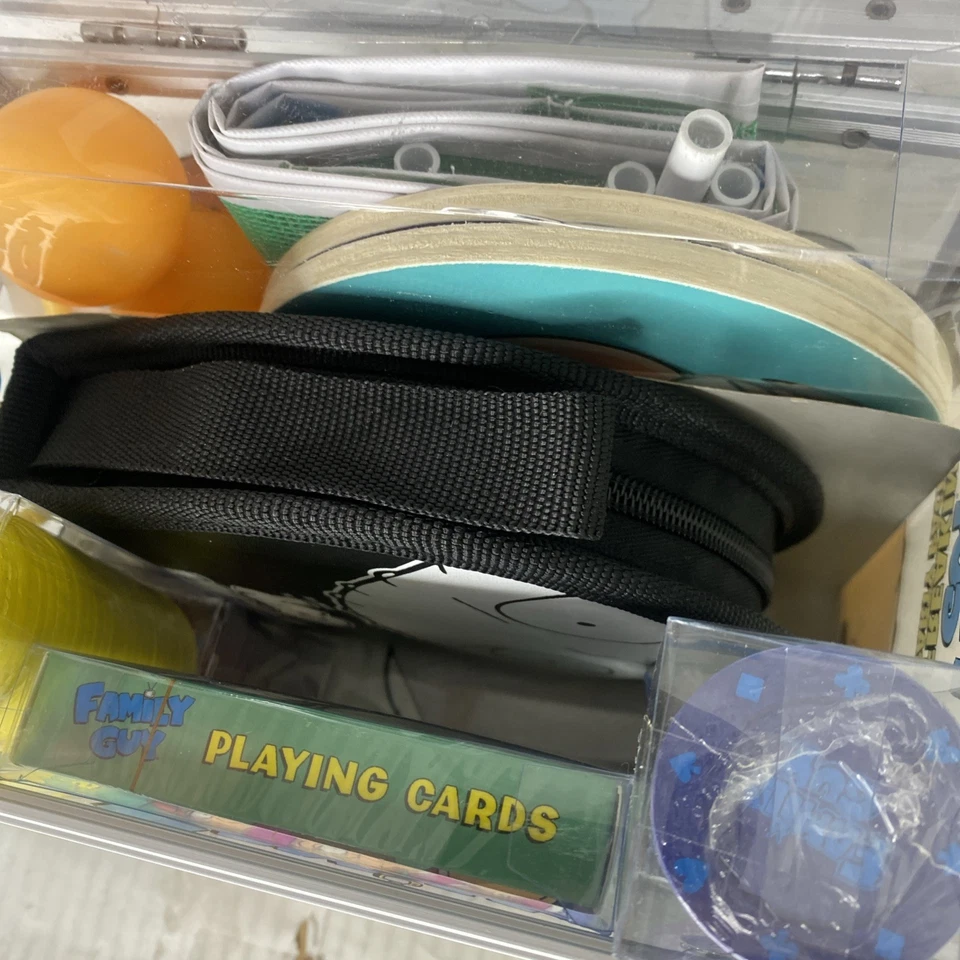 Family Guy Freakin Party Pack Complete DVD / Ping Pong & Poker Set Sealed As Pic - Image 4 of 4