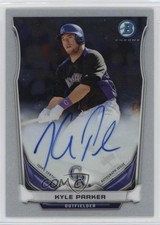 2014 Bowman Prospect Chrome Kyle Parker #BCAP-KP Auto bn5