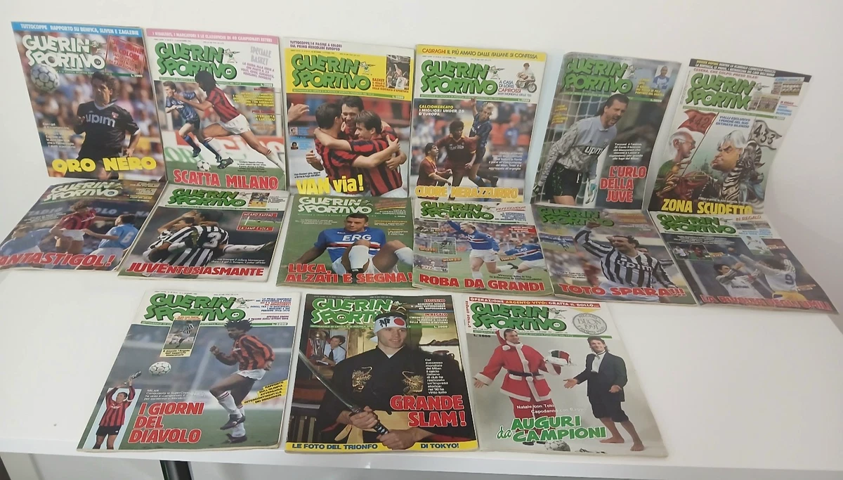 GUERIN SPORTIVO 45 1996 Zanetti Inter Viali Chelsea Cantona Mihajlovic EUR 10,60   ES