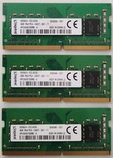 Kingston 12GB (3×4GB) DDR4‑2400 SODIMM 1Rx8 – USED / UNTESTED / AS‑IS