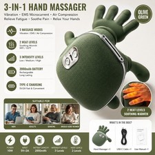 Human-Like Neck Massager with Heat Cordless 4D Kneading Shoulder Back Massager