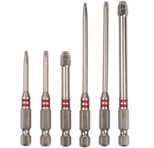 6-Piece Screwdriver,Featuring magnetic hexagonal shanks pagoda-shaped internal